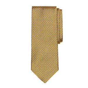 Micro Pine Tie - Gold